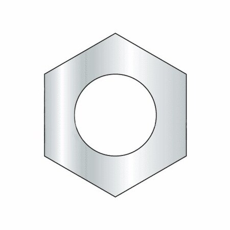 Newport Fasteners Hex Nut, 5/8"-18, Steel, Grade 8, Zinc Plated, 35/64 in Ht, 450 PK 591681-BR-450